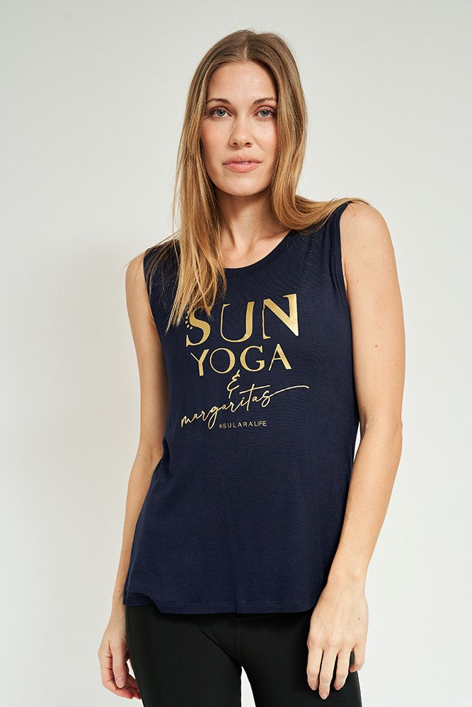 BLUSA SUN YOGA & MARGARITAS